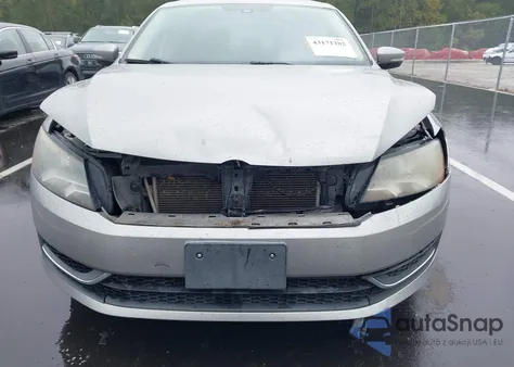 2014 Volkswagen Passat 2.5L Se from USA, damaged, VIN 1VWBP7A34EC010491